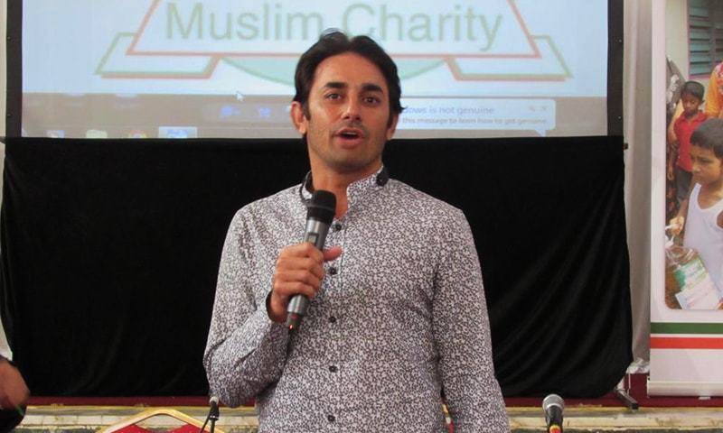 Saeed Ajmal Raises 30,000 Pounds Funds For Rohingya Muslims