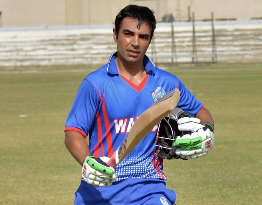 Salman Butt After Scoring a Hundred On His Comeback
