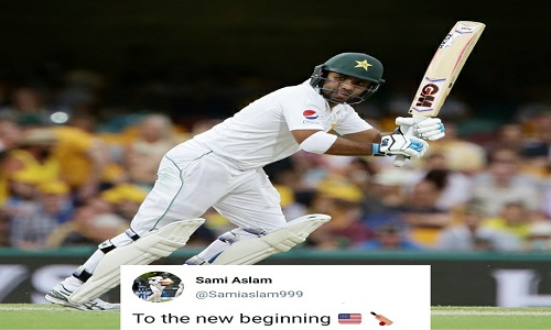Sami Aslam Has Left Pakistan To Join USA Cricket Team