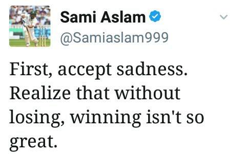 Sami Aslam Tweet
