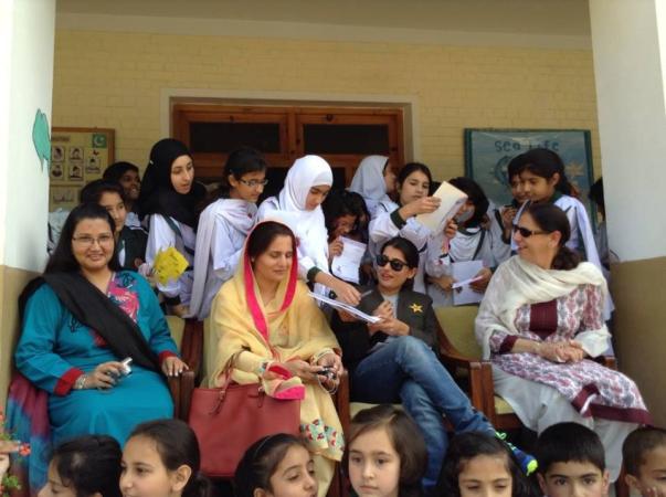 Sana Mir Visited Abbottabad Army Public School Sports Day