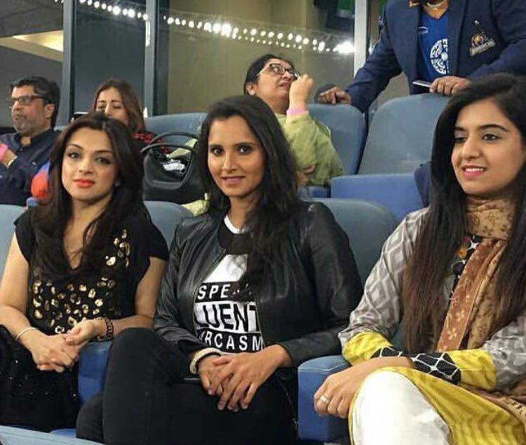 Sania Mirza In Dubai For PSL