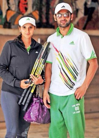 Sania Mirza With Shoaib Malik