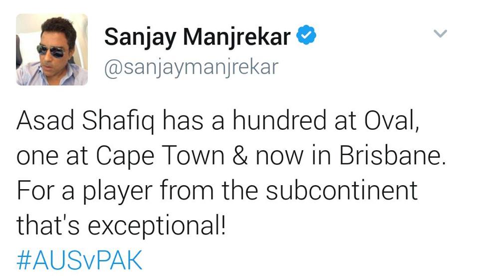 Sanjay Manjrekar Tweet