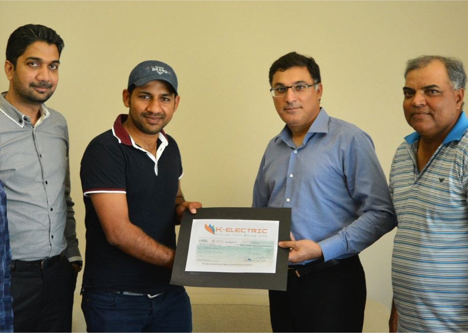 Sarfaraz Ahmed Visits KE