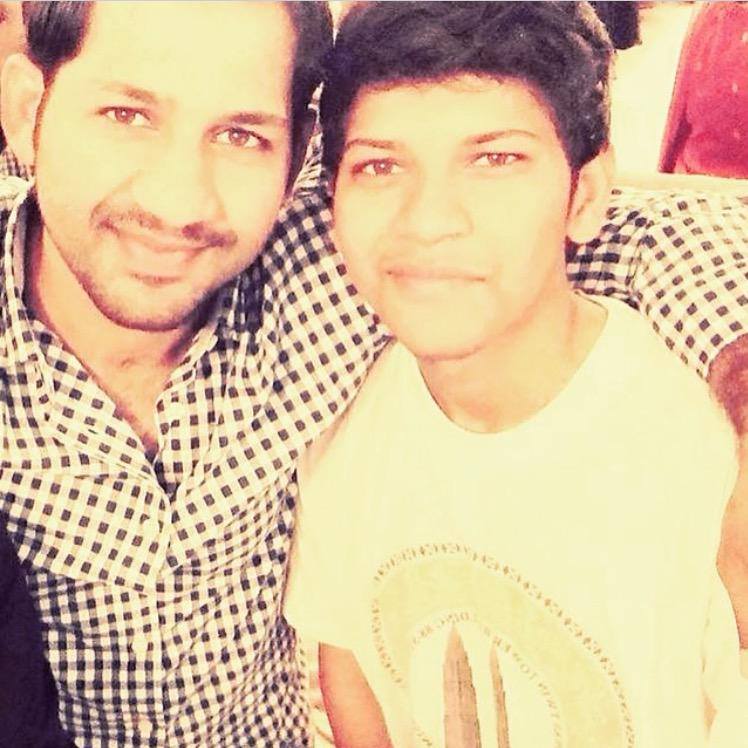 Sarfaraz With His Brother Abdul Rehman