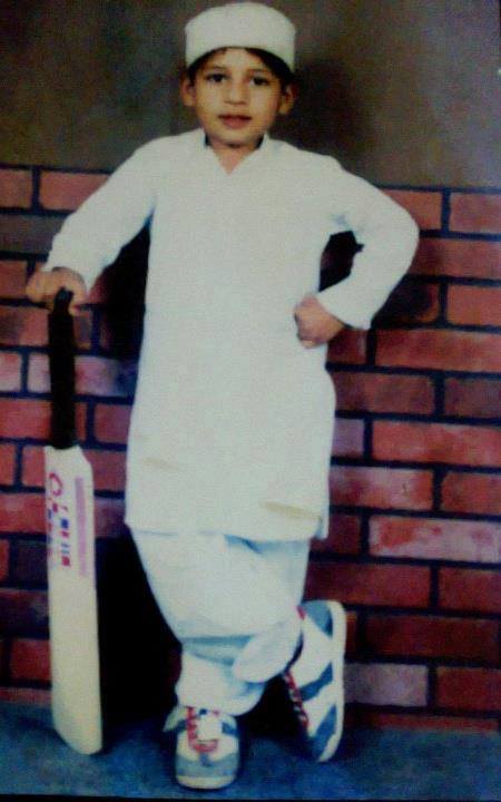 Sarfraz Ahmed Childhood Picture