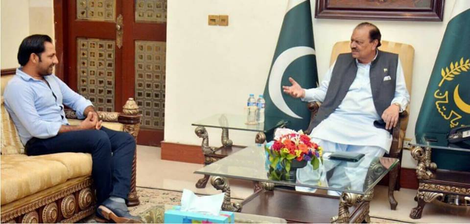 Sarfraz Meet President Today