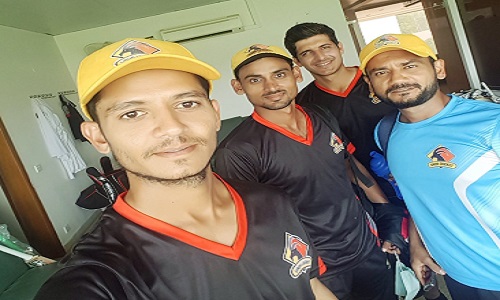 Selfie Of Sindh Players After Their Practice Session In Karachi