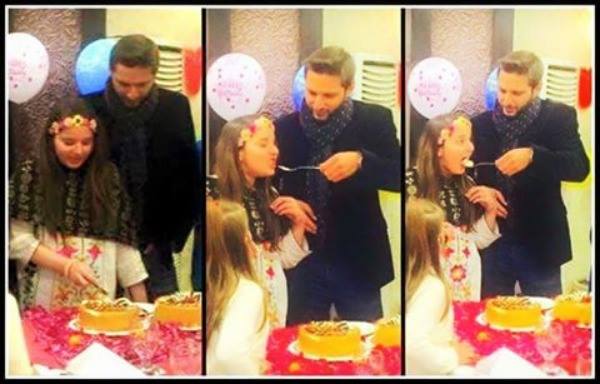 Shahid Afridi Daughter's Birthday
