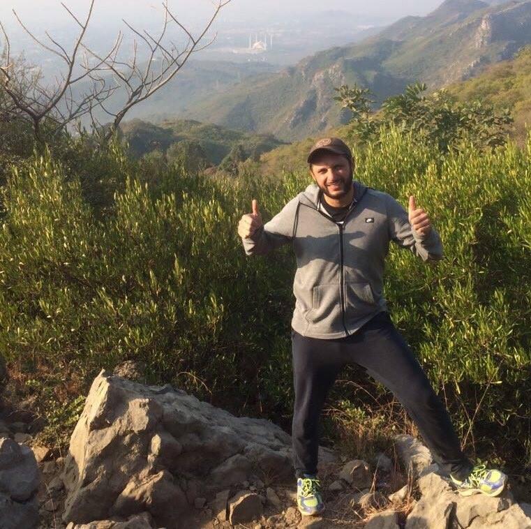 Shahid Afridi In Margalla Hills