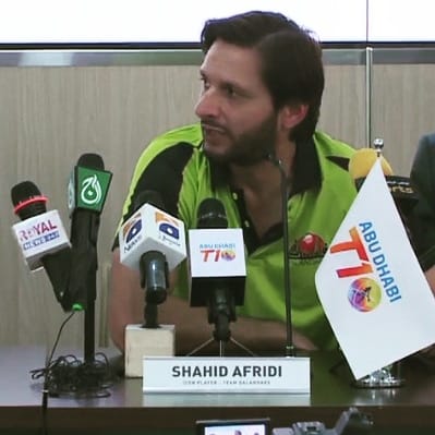 Shahid Afridi Joins Lahore Qalandars As Iconic Player In T10 League