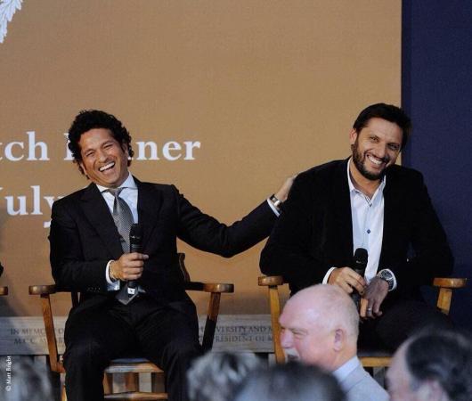 Shahid Afridi & Sachin Tendulkar Two Great Together