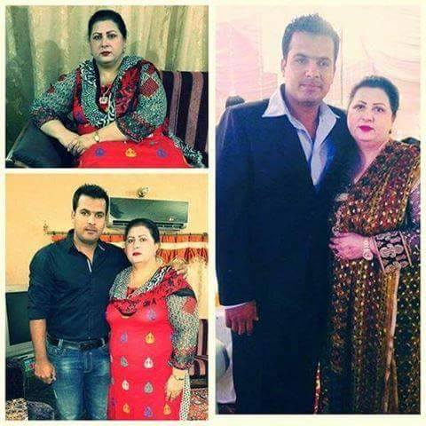 Sharjeel Khan With Mother