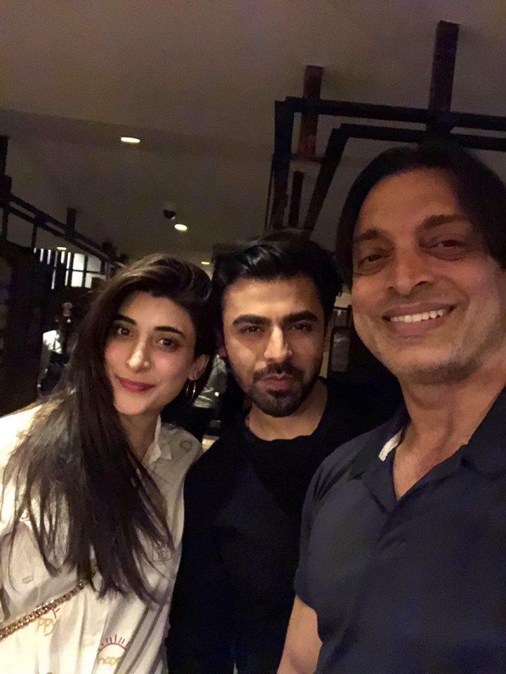 Shoaib Akhtar With Urwa & Farhan