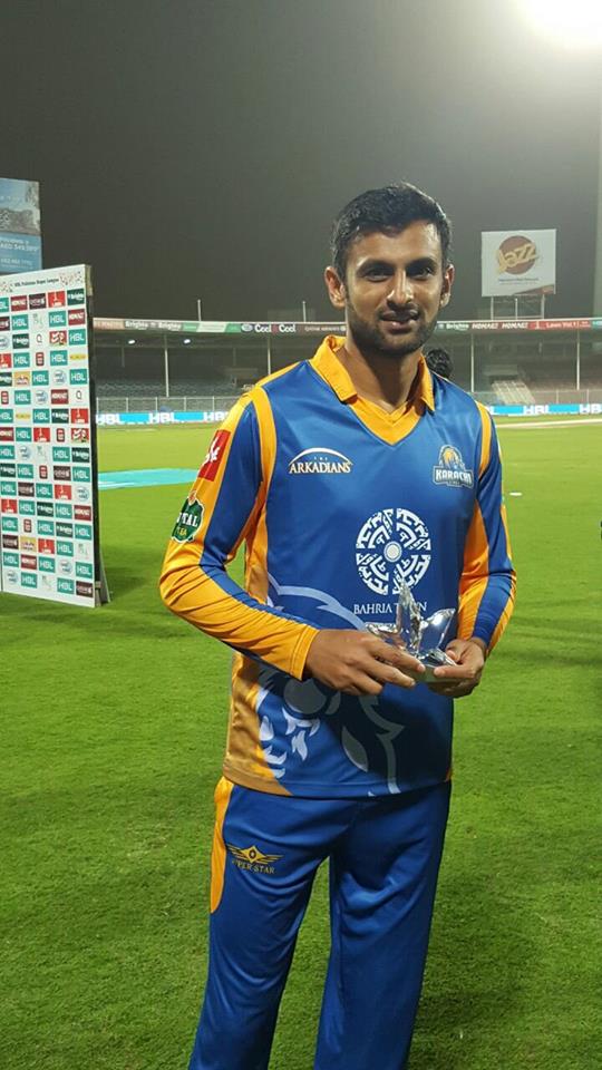 Shoaib Malik Man Of The Match Against Zalmi