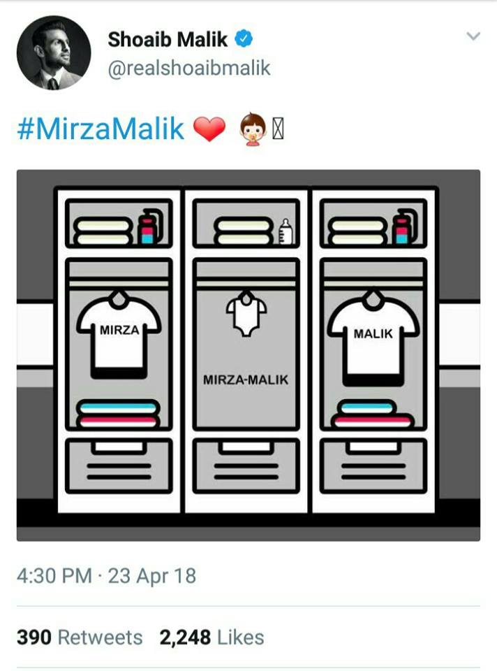 Shoaib Malik Recent Tweet