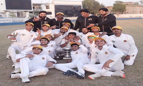 Sindh U19 Wins Three-Day Tournament Trophy