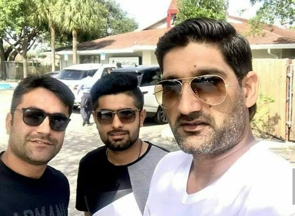 Sohail Tanveer With Two Great Legends Babar Azam And Rashid Ali
