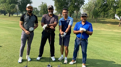 Some Legend Cricketers Having Golf Day On The Rest Days Of Cricket