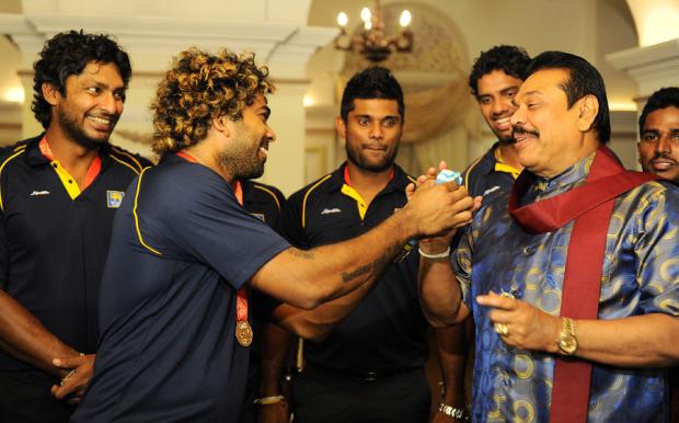 Sri Lankan Team Celebration 