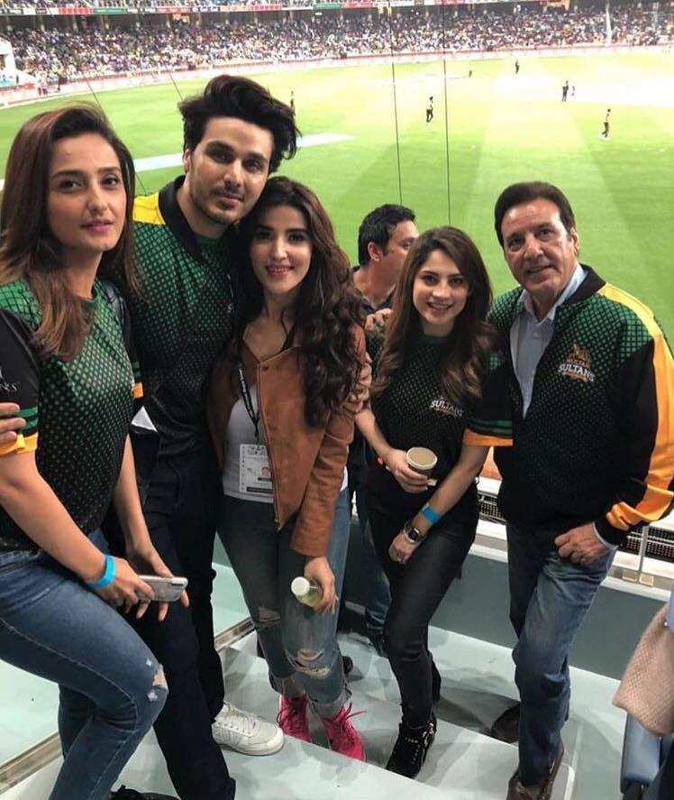 Stars Supporting Multan Sultans In Full Force
