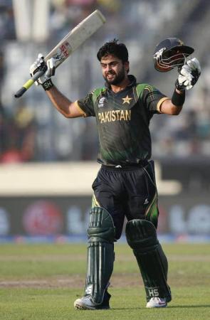 T20 World Cup 2014 Ahmed Shehzad First Century - Cricket Images & Photos