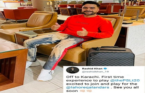 T20I Bowler Rashid Khan Coming To Karachi For PSL 6