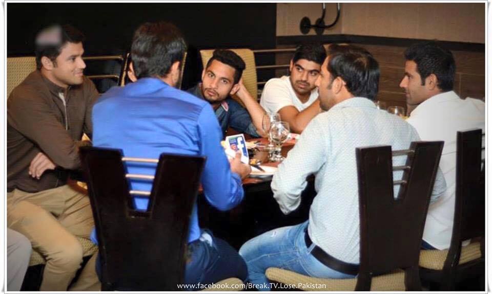 Team Pakistan Had Dinner At Balochi Sajji In Lahore