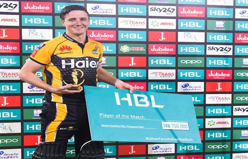 Tom Kohler-Cadmore Gets Player Of The Match Award