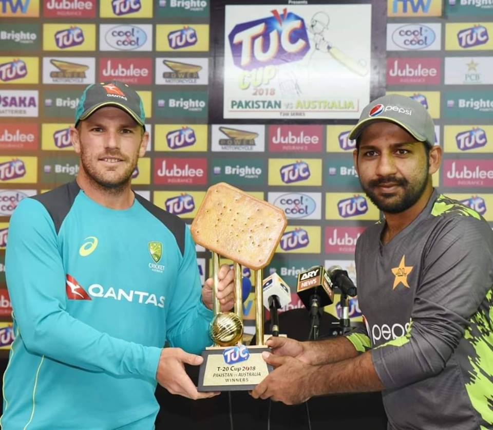 Trophy Of T20I Series Between Pakistan-Australia