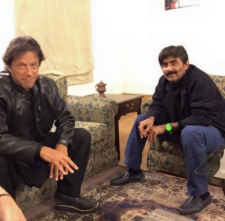 Two Legends Together - Imram Khan & Javed Maindad