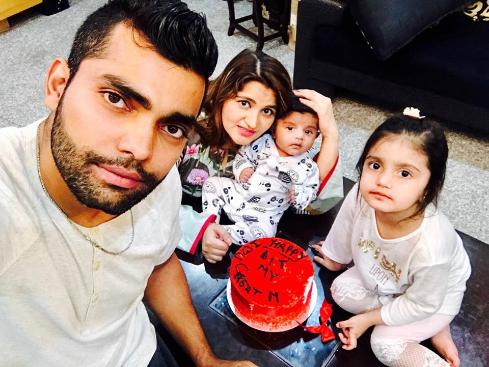 Umar Akmal Celebrating His Wife's Birthday