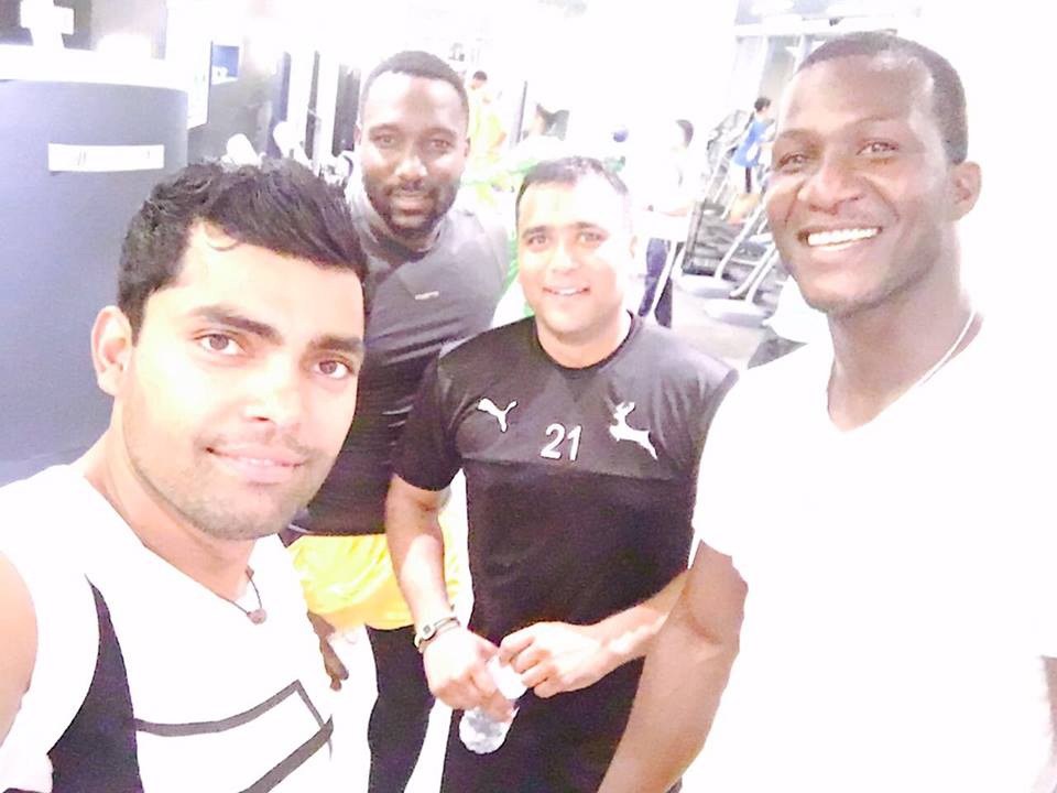 Umar Akmal & Sammy With Two Others