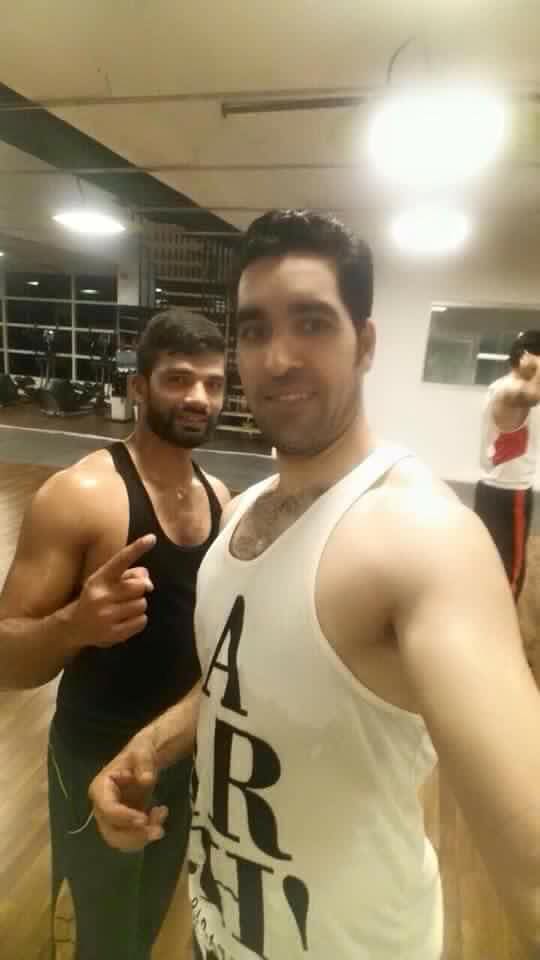 Umar Gul Post Workout Selfie