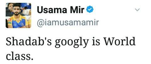 Usama Mir Tweet