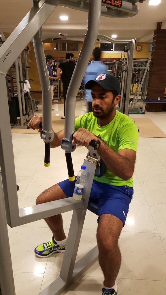 Wahab Riaz Gym Session