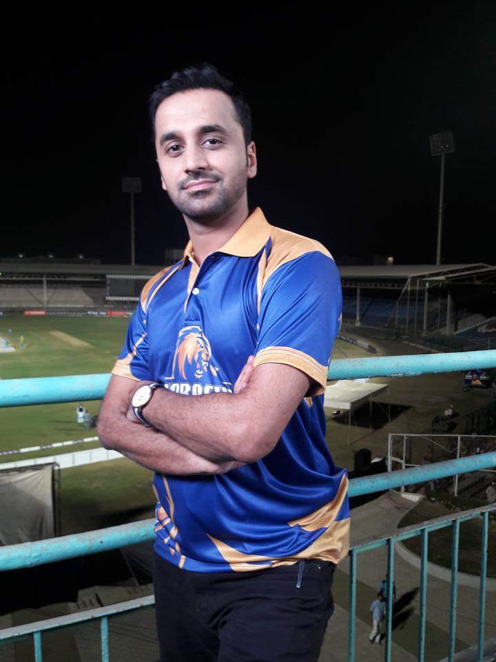 Waseem Badami At National Stadium Karachi For Concert Preparations