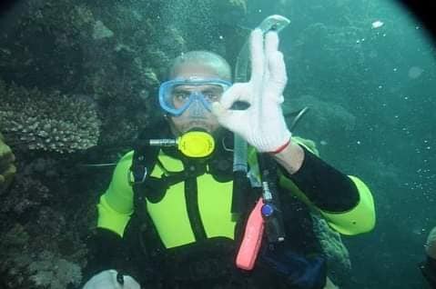 Younis Khan Goes For Scuba Diving