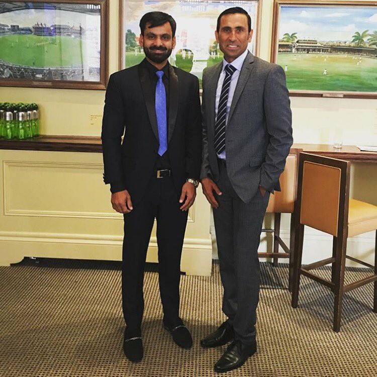 Younis With Muhammad Hafeez