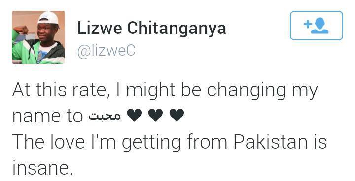 Zimbabwe Cricketer Lizwe Chitanganya Tweet