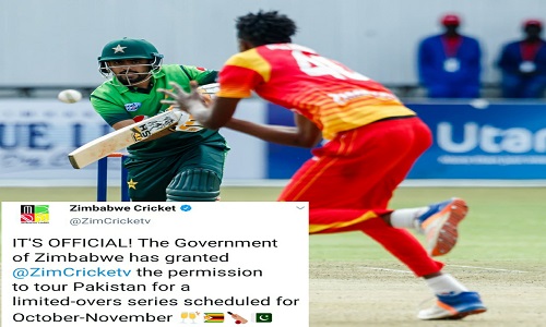 Zimbabwe Will Tour Pakistan In October November Confirms Zimbabwe