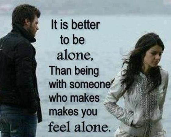 Alone