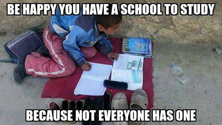 Be Happy To Have School