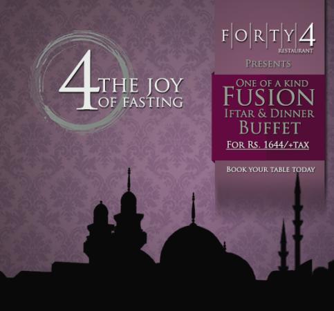 Forty4 Iftar And Sehri Deals 2018