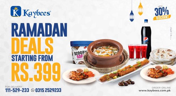 Kaybees Iftar And Sehri Deals 2022
