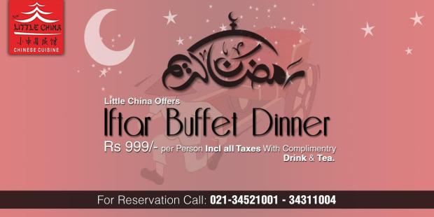 Little China Ramadan Iftar Deals 2018