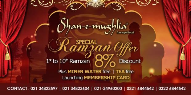 Shan-e-Mughlia Iftar And Sehri Deals 2018