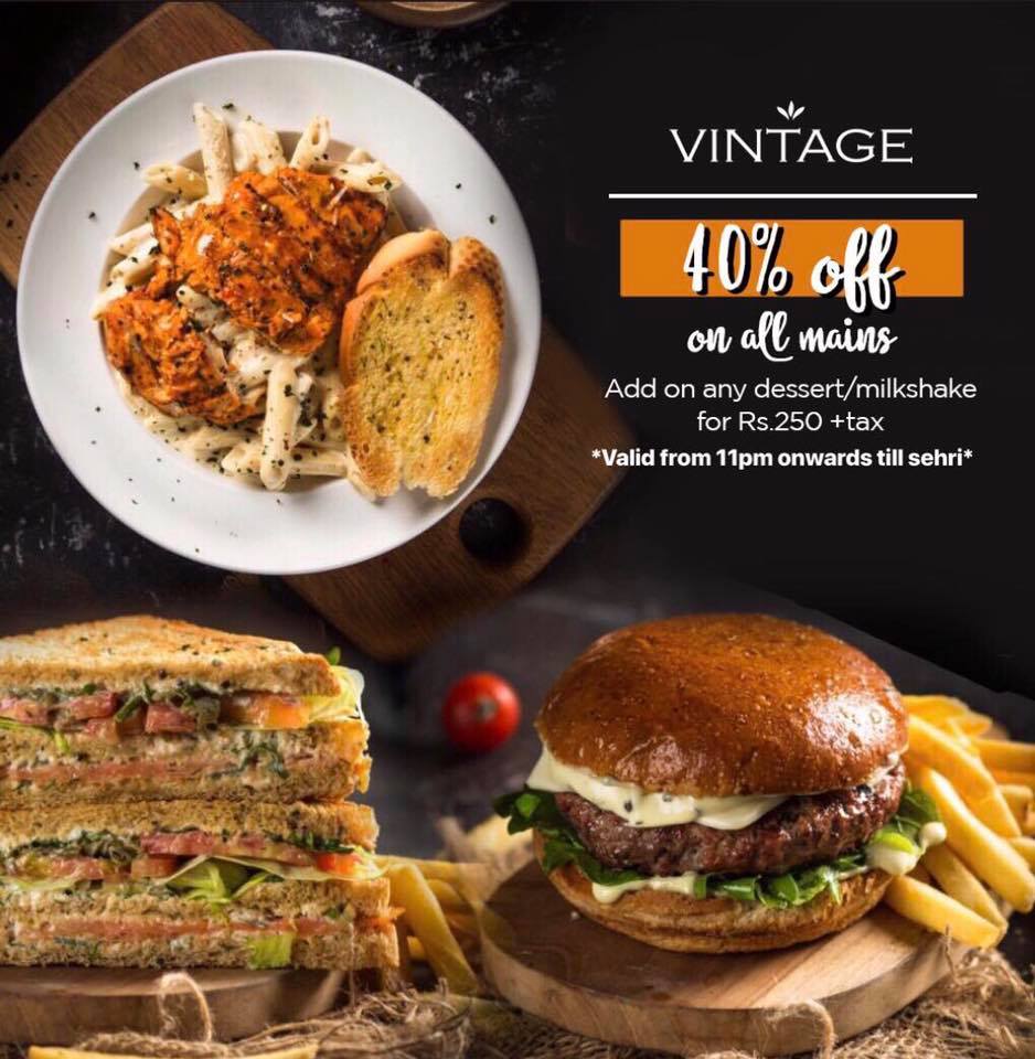 Vintage Sehri Deal 2019