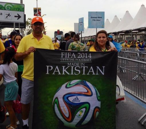 Proud Moment For Pakistani In Football World Cup 2014